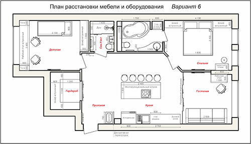 Дизайн-проект квартиры в Новой Москве