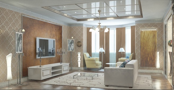 Дизайн гостиной с эркером: красивые варианты оформления интерьера