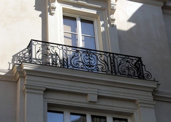 оформление французского балкона