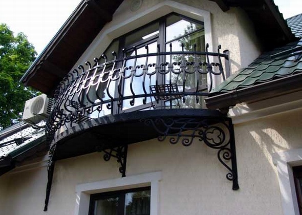 дизайн французского балкона