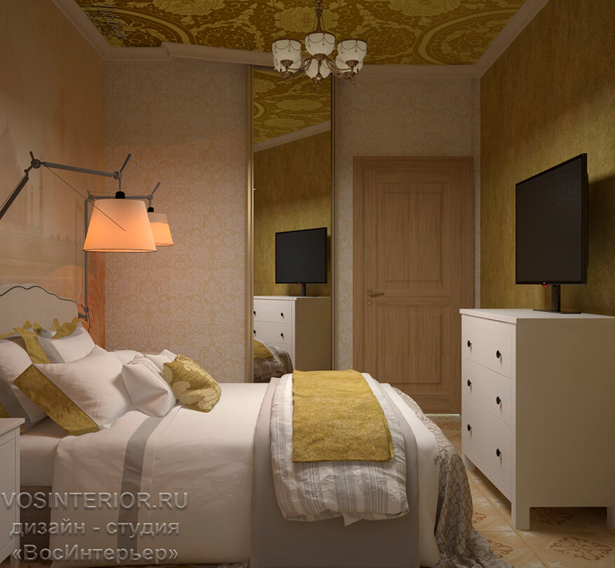 спальня в арабском стиле