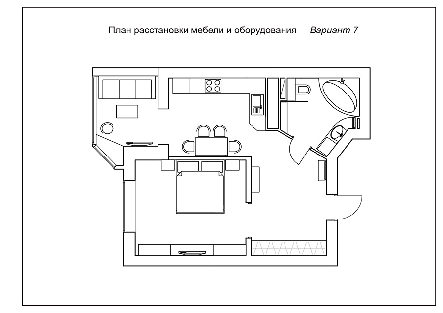 Дизайн проект квартиры в Домодедово