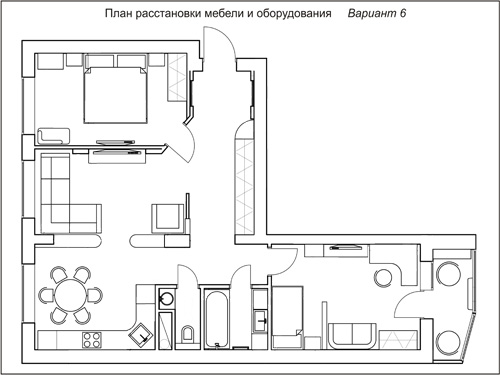 Дизайн-проект квартиры в Зеленограде