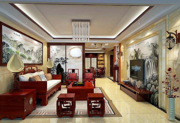 Китайский стиль в интерьере квартиры и дома